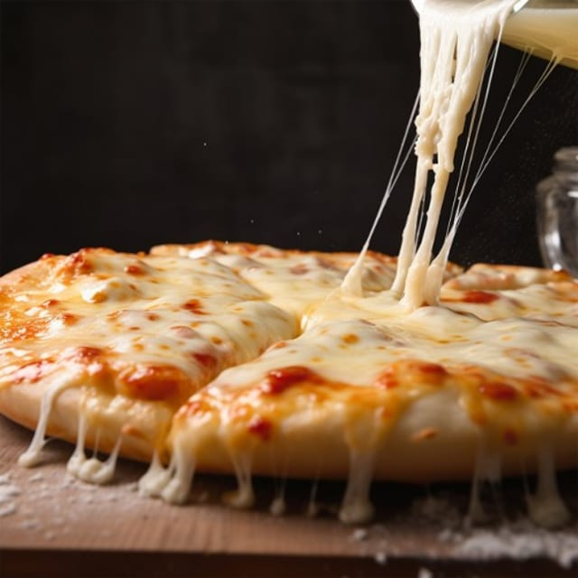 Plain Cheese Sicilian Pizza (17").